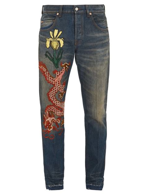 gucci applique jeans|jeans donna firmati.